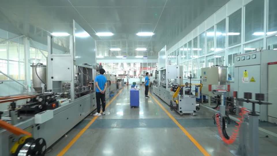 OPGW stainless steel unitube — Ebocom production line