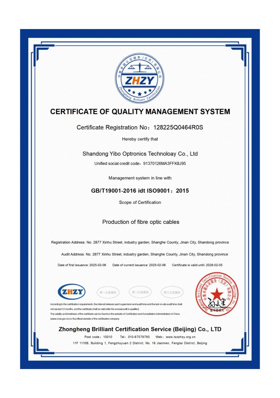 ISO 9001:2015 Quality Management System