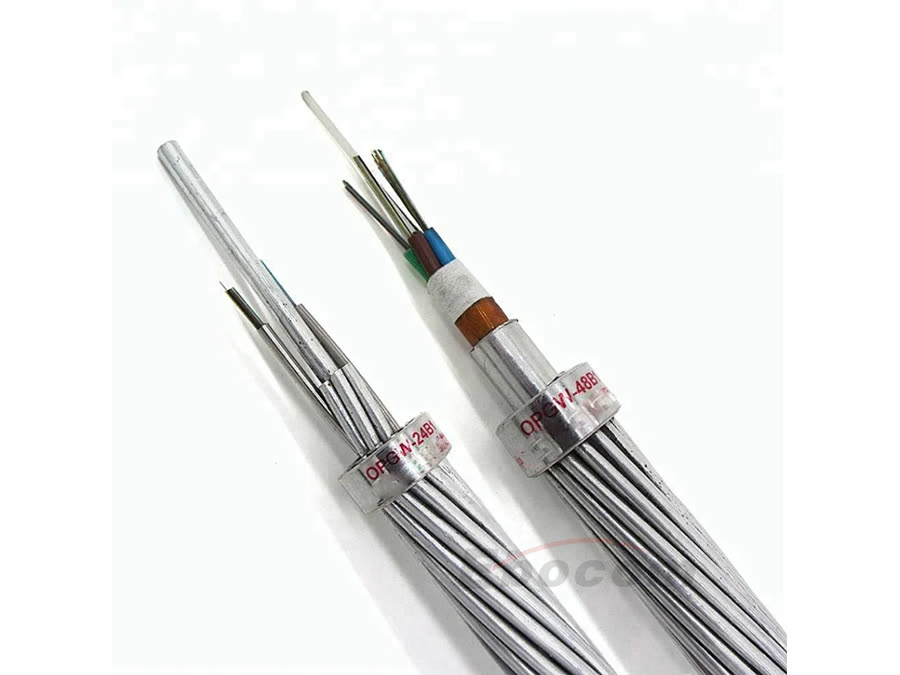 OPGW 72B1-150 Overhead Ground Wire Cable 72 96 144Core For Tower 220KV 110KV Communication