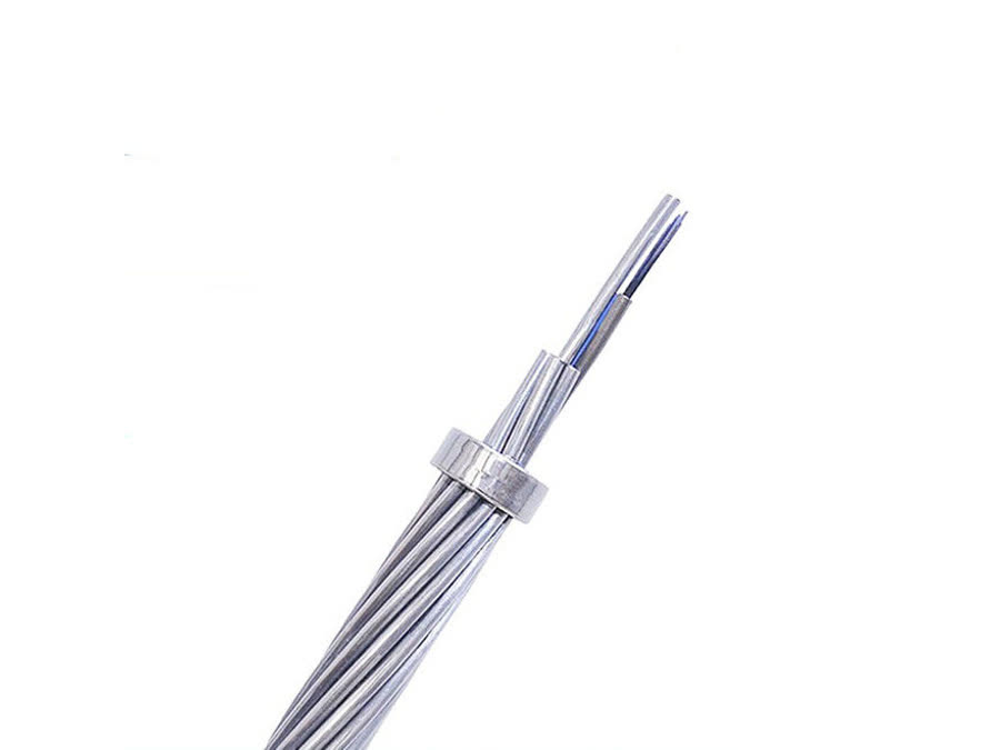 AA Layer OPGW 48 Core Fiber Optic Cable Stranded Single Mode G652 Ground Wire Outdoor Aerial Dielectric