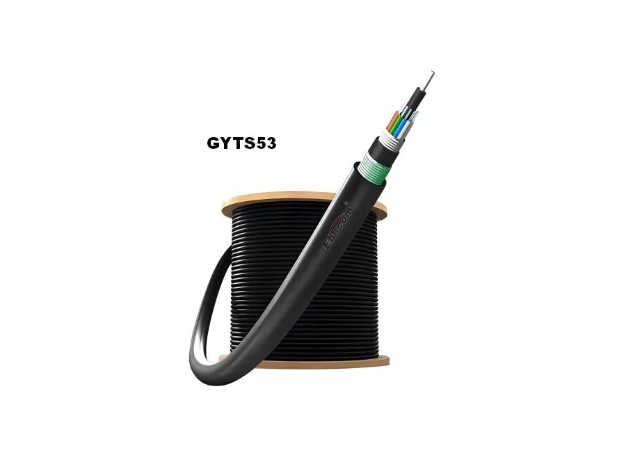 GYTA53 Direct Buried Fiber Optic Cable 2-144 Core Double Armored